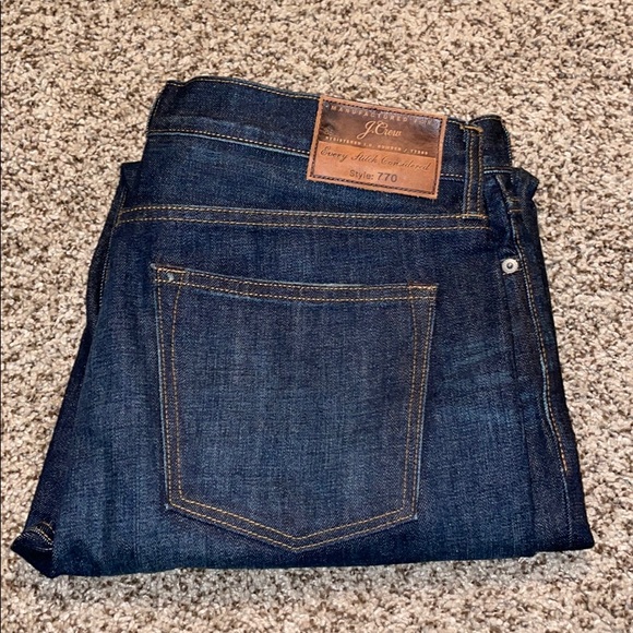 GREAT condition J. Crew Men’s jeans- 34x32 - Picture 1 of 6
